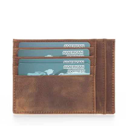 Zip Leather Card Holder - TORONATA - color_