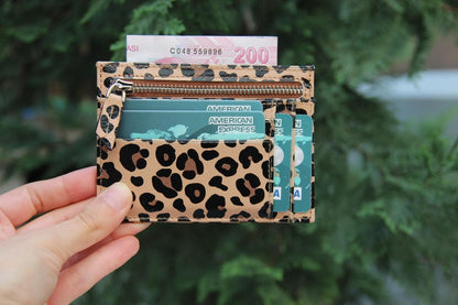 Zip Leather Card Holder - TORONATA - color_