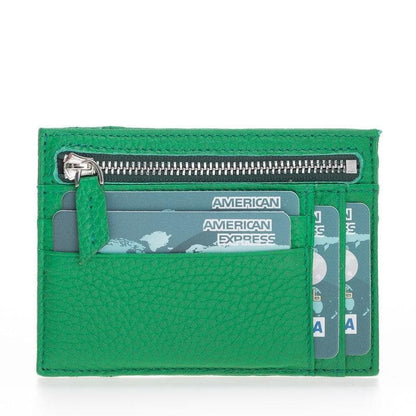 Zip Leather Card Holder - TORONATA - color_