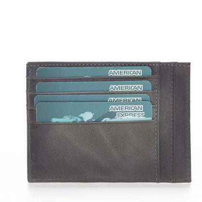 Zip Leather Card Holder - TORONATA - color_