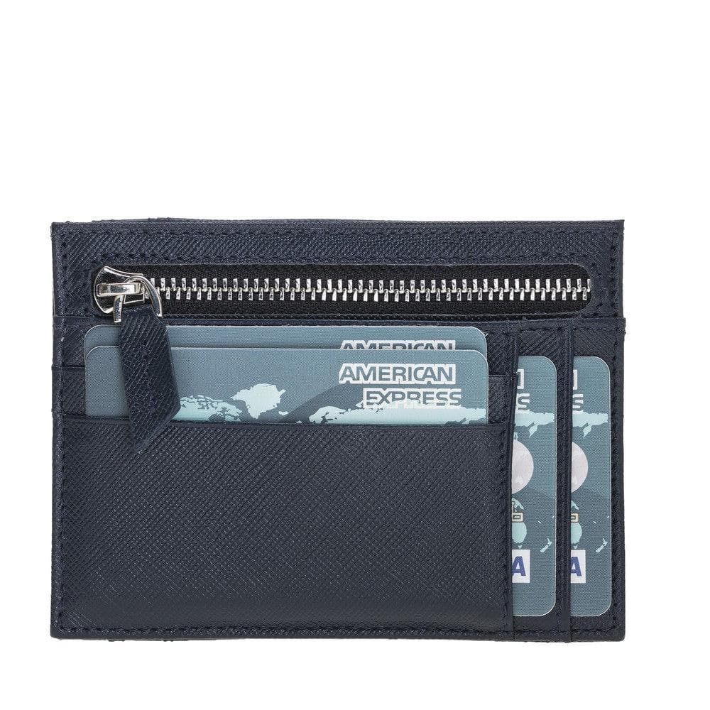 Zip Leather Card Holder - TORONATA - color_