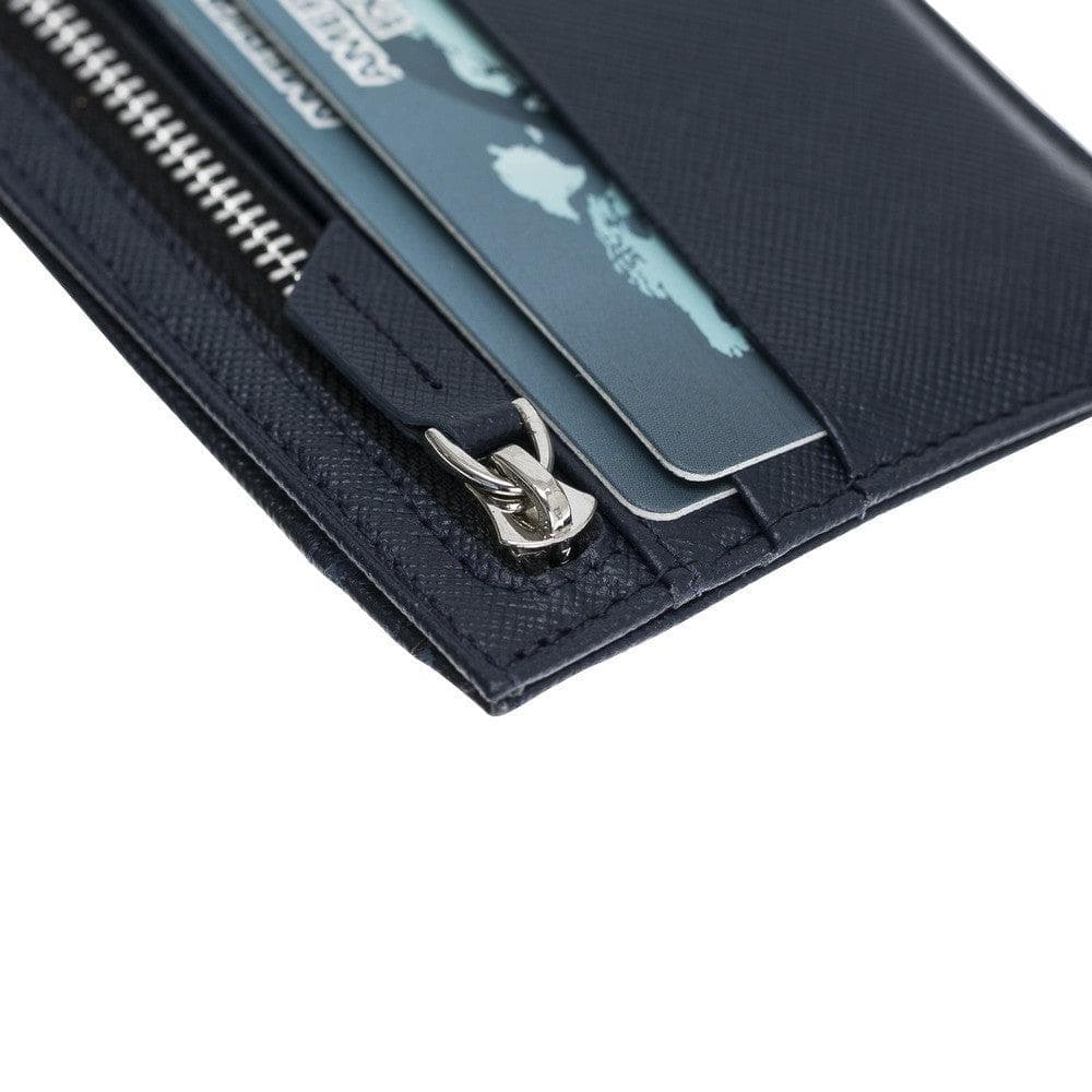 Zip Leather Card Holder - TORONATA - color_