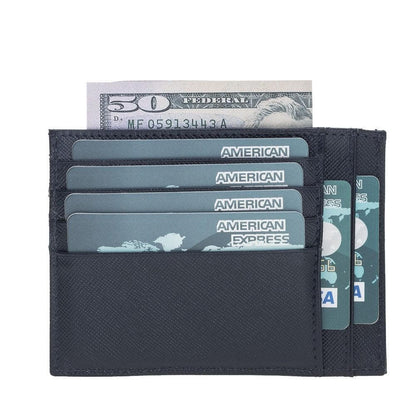 Zip Leather Card Holder - TORONATA - color_