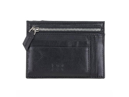 Zip Leather Card Holder - TORONATA - color_