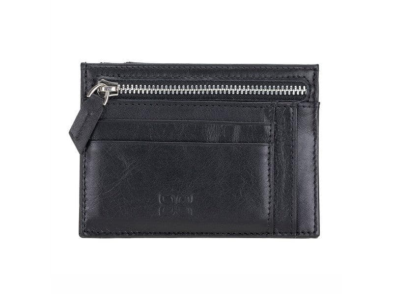 Zip Leather Card Holder - TORONATA - color_