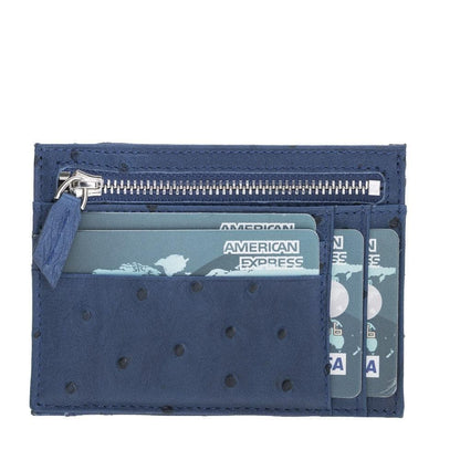 Zip Leather Card Holder - TORONATA - color_
