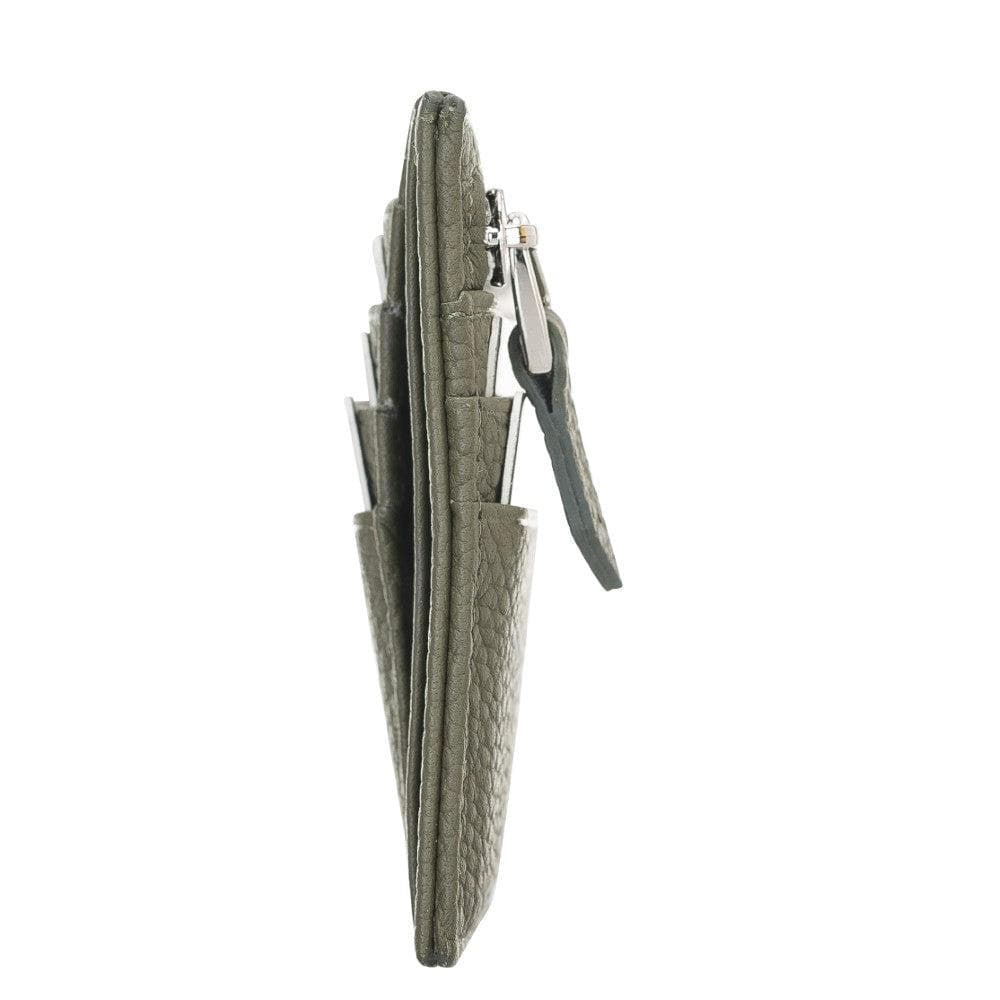 Zip Leather Card Holder - TORONATA - color_