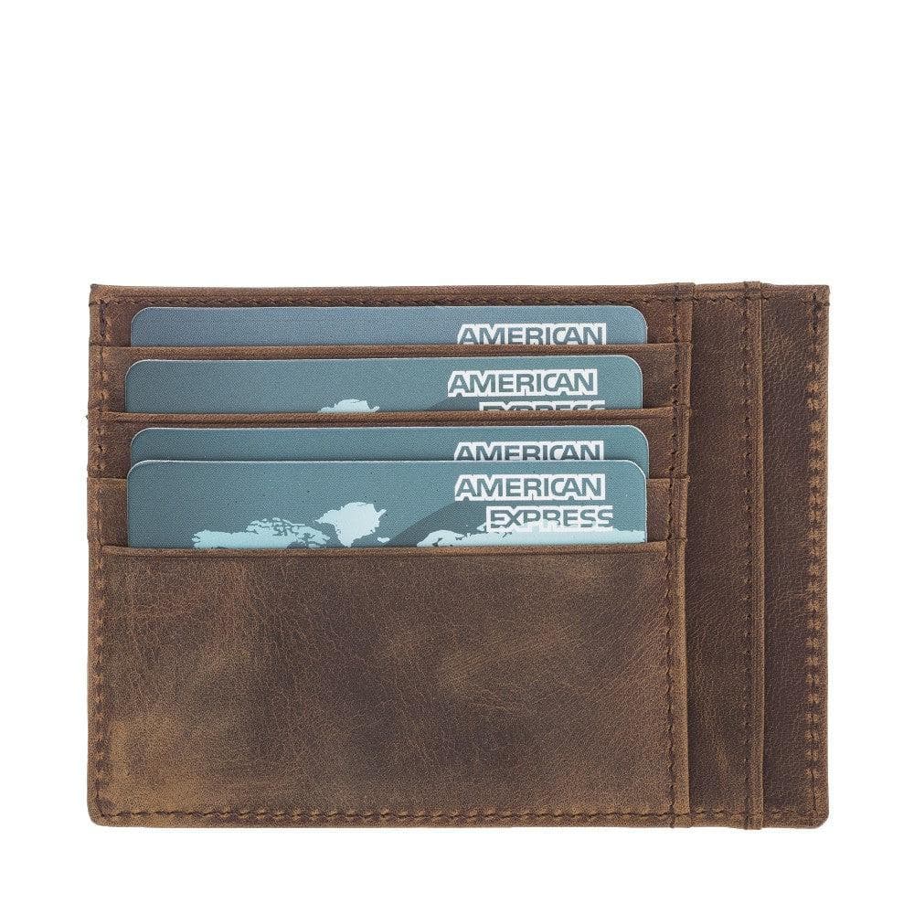 Zip Leather Card Holder - TORONATA - color_