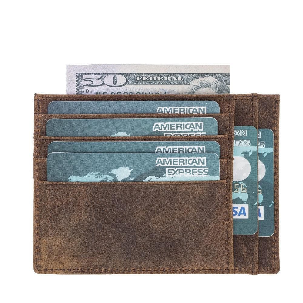 Zip Leather Card Holder - TORONATA - color_