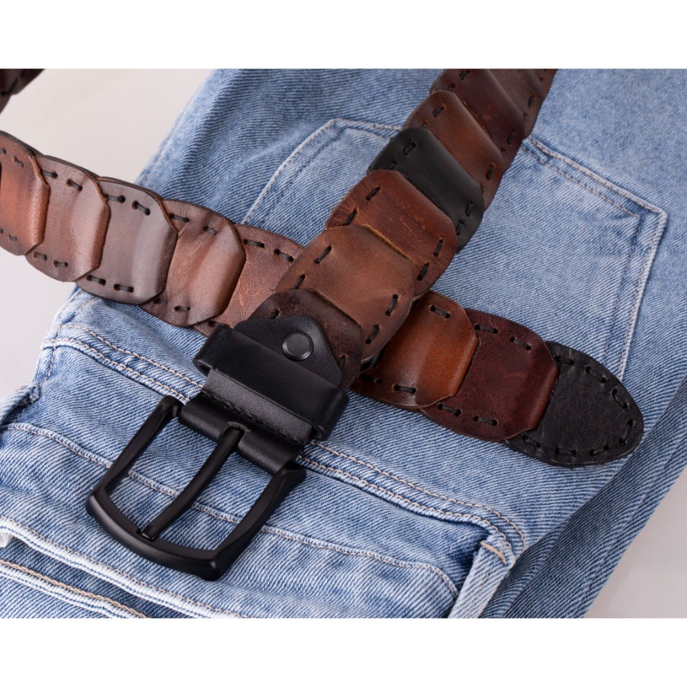 Bessemer Braided Leather Belt for MenTORONATA - 