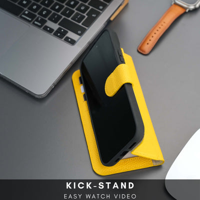 Casper iPhone 16 Wallet Case Leather MagSafe - TORONATA - 