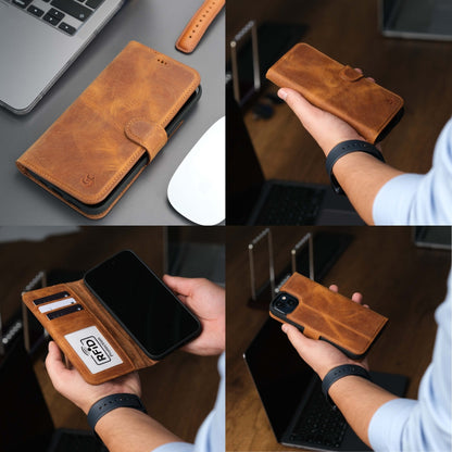 Casper iPhone 16 Plus Wallet Case Leather MagSafe - TORONATA - 