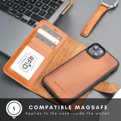 Casper iPhone 16 Plus Wallet Case Leather MagSafeTORONATA - 