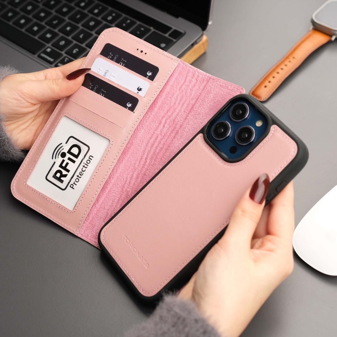 Casper iPhone 16 Plus Wallet Case Leather MagSafe - TORONATA - 