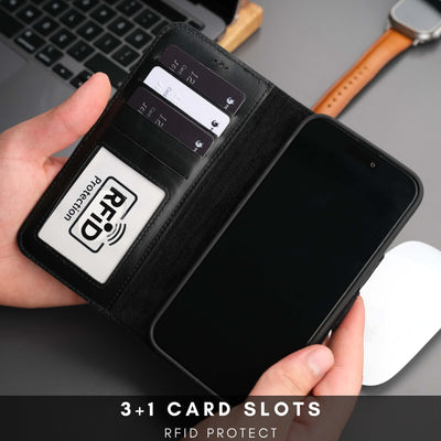 Casper iPhone 16 Pro Wallet Case Leather MagSafe - TORONATA - 