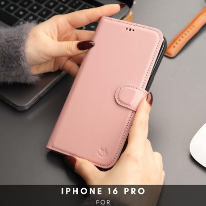 Casper iPhone 16 Pro Wallet Case Leather MagSafe - TORONATA - 