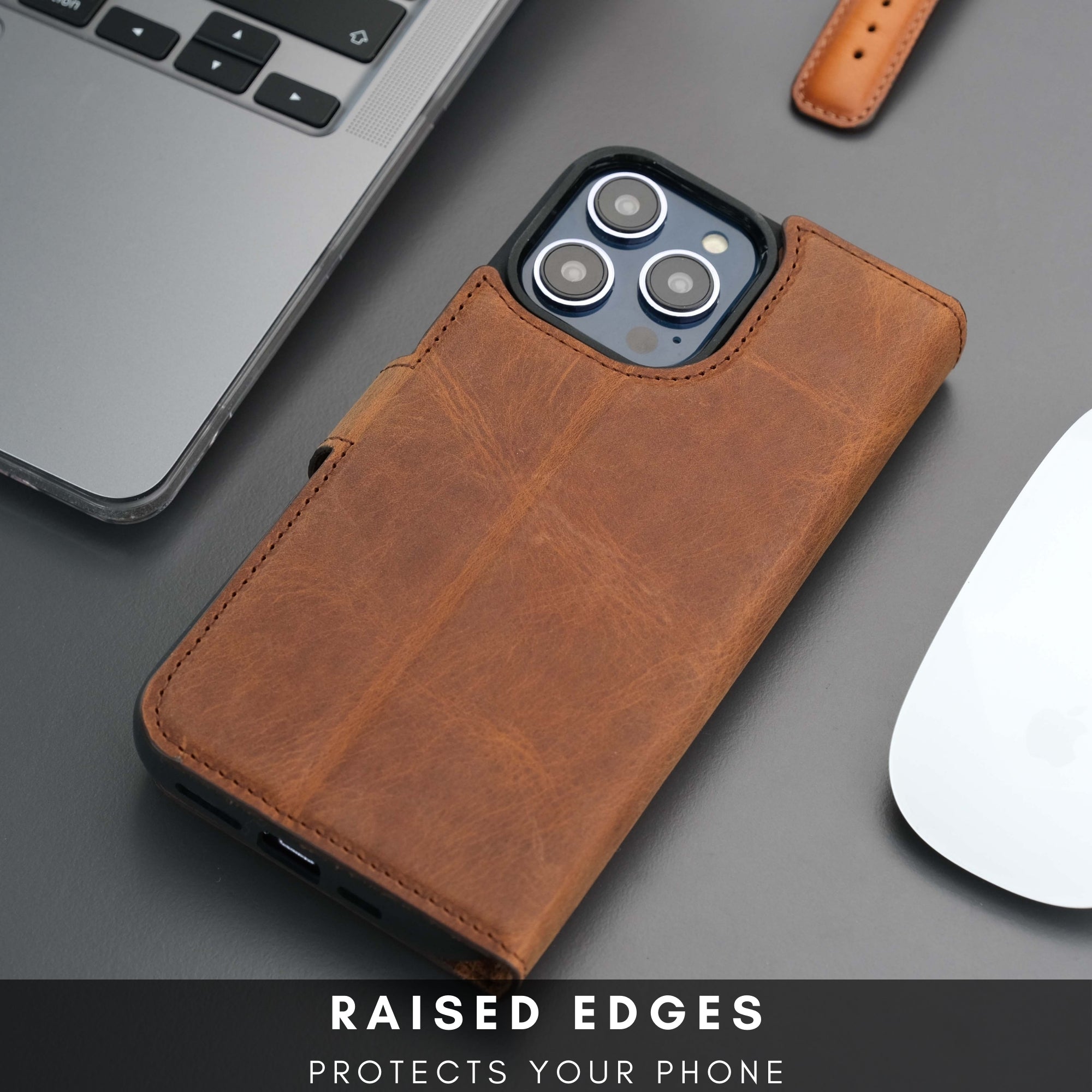 Casper iPhone 16 Pro Max Wallet Case Leather MagSafe - TORONATA - 