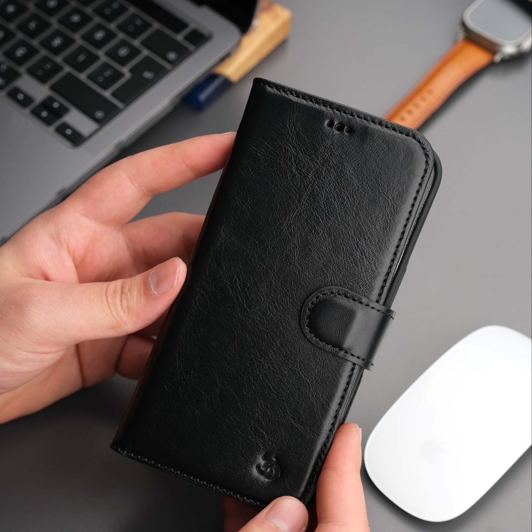 Casper iPhone 17 Pro Wallet Case Leather MagSafe - TORONATA - 