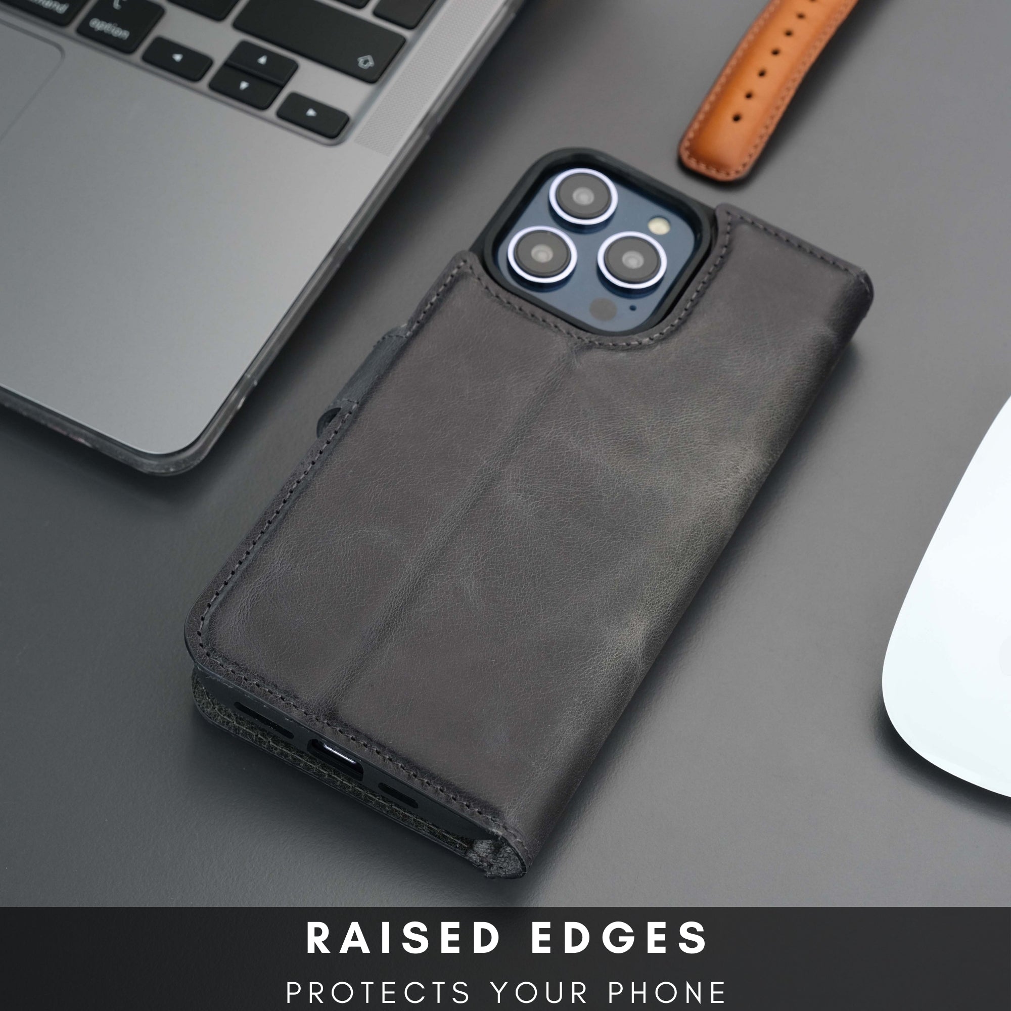 Casper iPhone 16 Pro Max Wallet Case Leather MagSafe - TORONATA - 