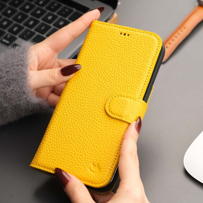 Casper iPhone 17 Pro Wallet Case Leather MagSafe - TORONATA - 