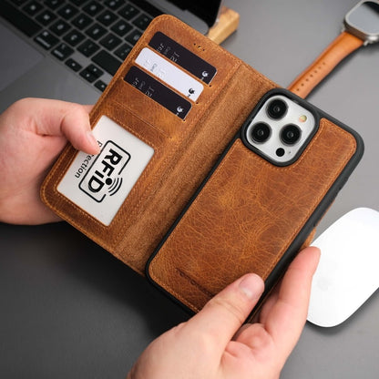 Casper iPhone 16 Pro Max Wallet Case Leather MagSafe - TORONATA - 