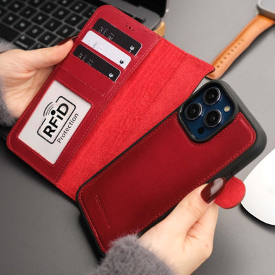 Casper iPhone 16 Pro Wallet Case Leather MagSafe - TORONATA - 