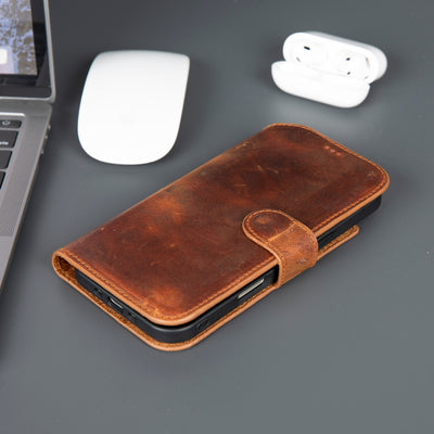 Casper iPhone 17 Air Wallet Case Leather MagSafe - TORONATA - 