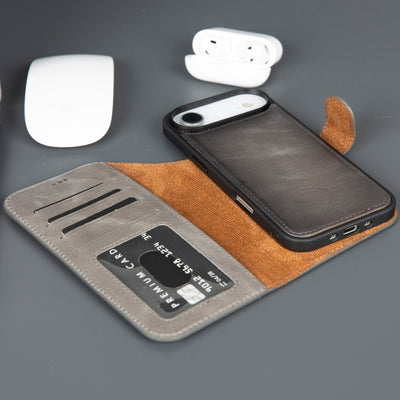 Casper iPhone 17 Air Wallet Case Leather MagSafe - TORONATA - 