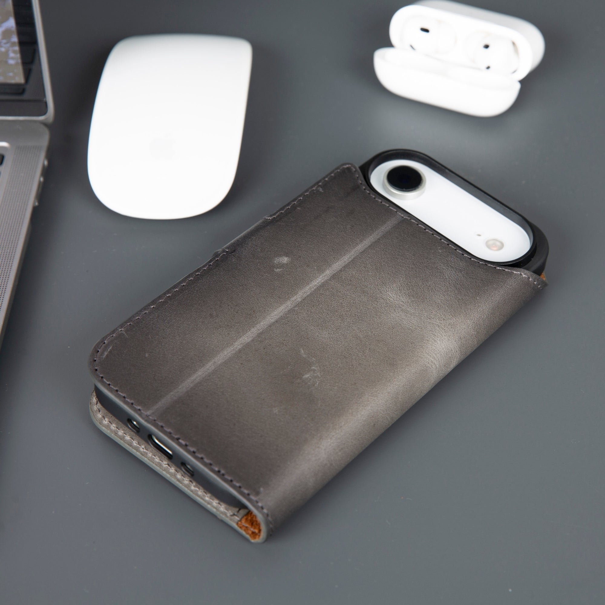 Casper iPhone 17 Air Wallet Case Leather MagSafe - TORONATA - 