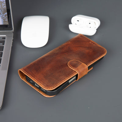 Casper iPhone 17 Wallet Case Leather MagSafe - TORONATA - 