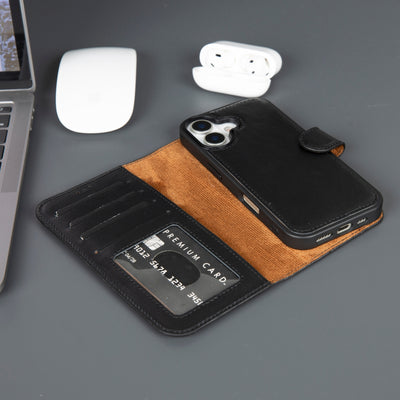 Casper iPhone 17 Wallet Case Leather MagSafe - TORONATA - 