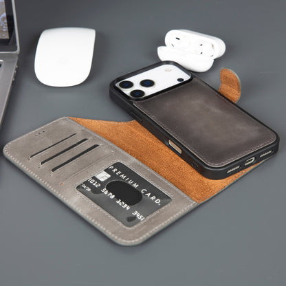 casper iphone 17 pro max leather wallet case 