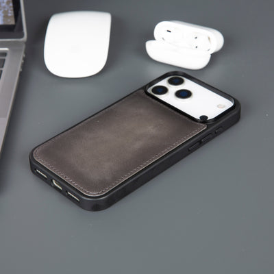 casper iphone 17 pro max leather wallet case 