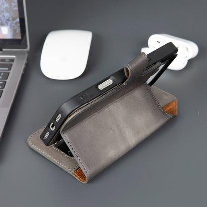 casper iphone 17 pro max leather wallet case 