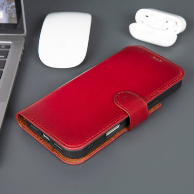 casper iphone 17 pro max leather wallet case 
