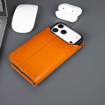 casper iphone 17 pro max leather wallet case 