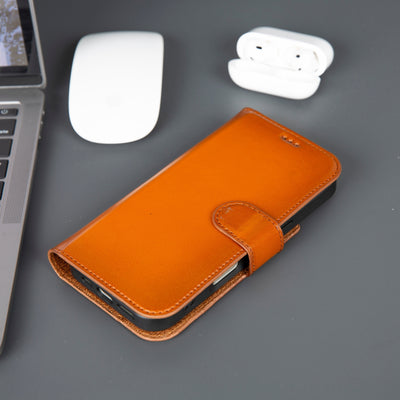 casper iphone 17 pro max leather wallet case 