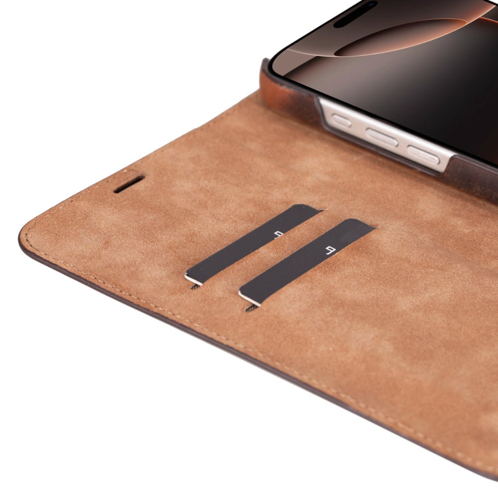 Decatur Leather iPhone 16 Pro Max Folio CaseTORONATA - 