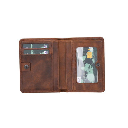 Fabio Leather Men's Wallet with Zipper - TORONATA - color_