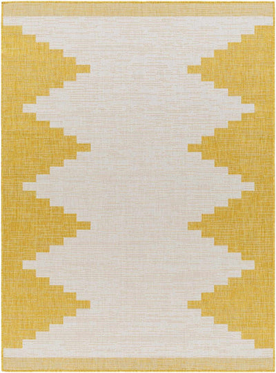 Djugun Yellow Outdoor Rug