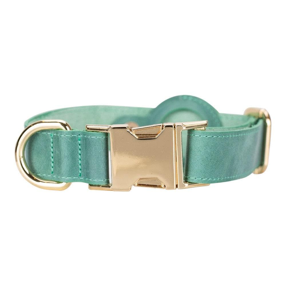 Pet Leather Collar with Apple AirTag Compatible Slot - TORONATA - color_