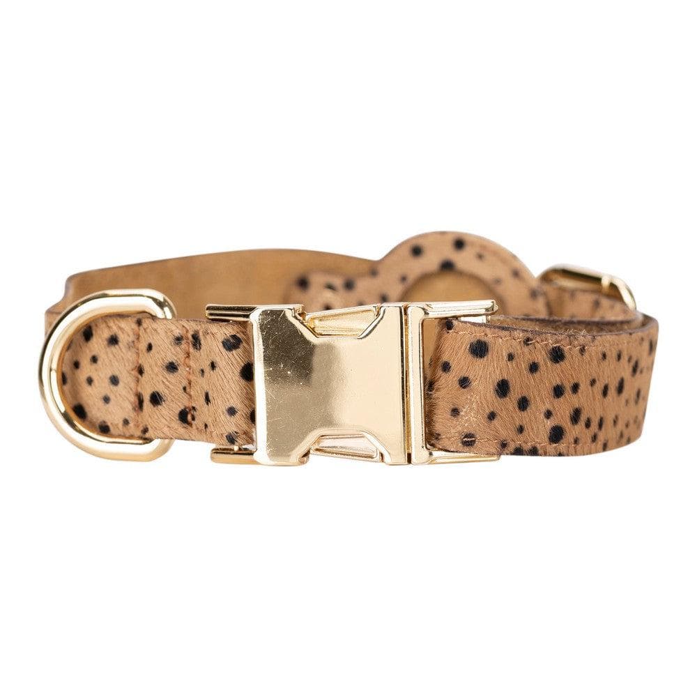 Pet Leather Collar with Apple AirTag Compatible Slot - TORONATA - color_