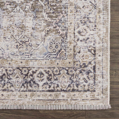 Olive Holi-2304 Washable Area Rug