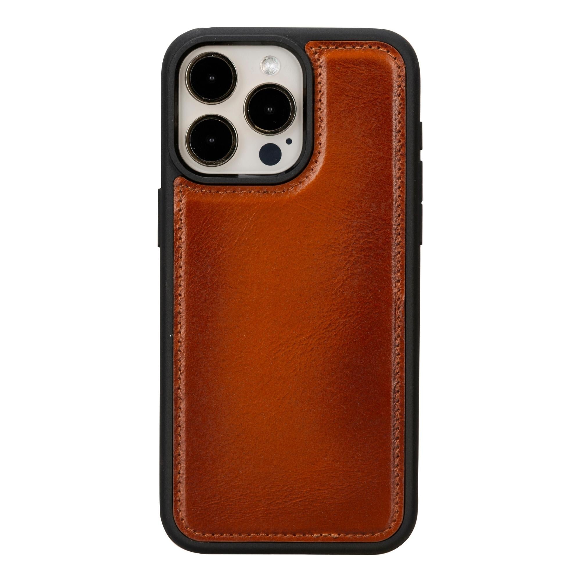 iPhone 13 Pro Max Leather Case - with Detachable Wallet