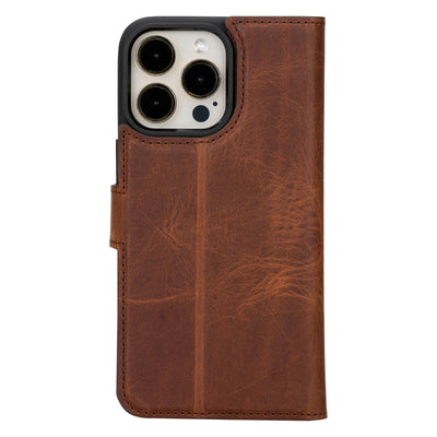casper leather iphone 15 series wallet case - toronata - 