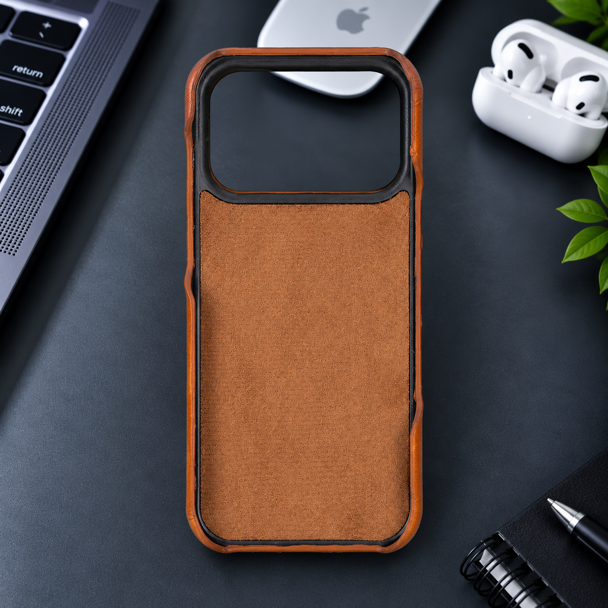 Brea iPhone 18 Pro Leather Wallet Case TORONATA 