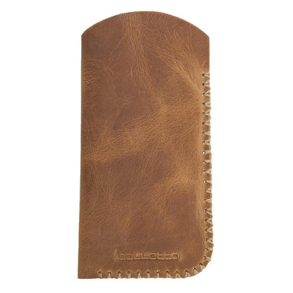 Glasses Leather Case - TORONATA - color_ Moccasin