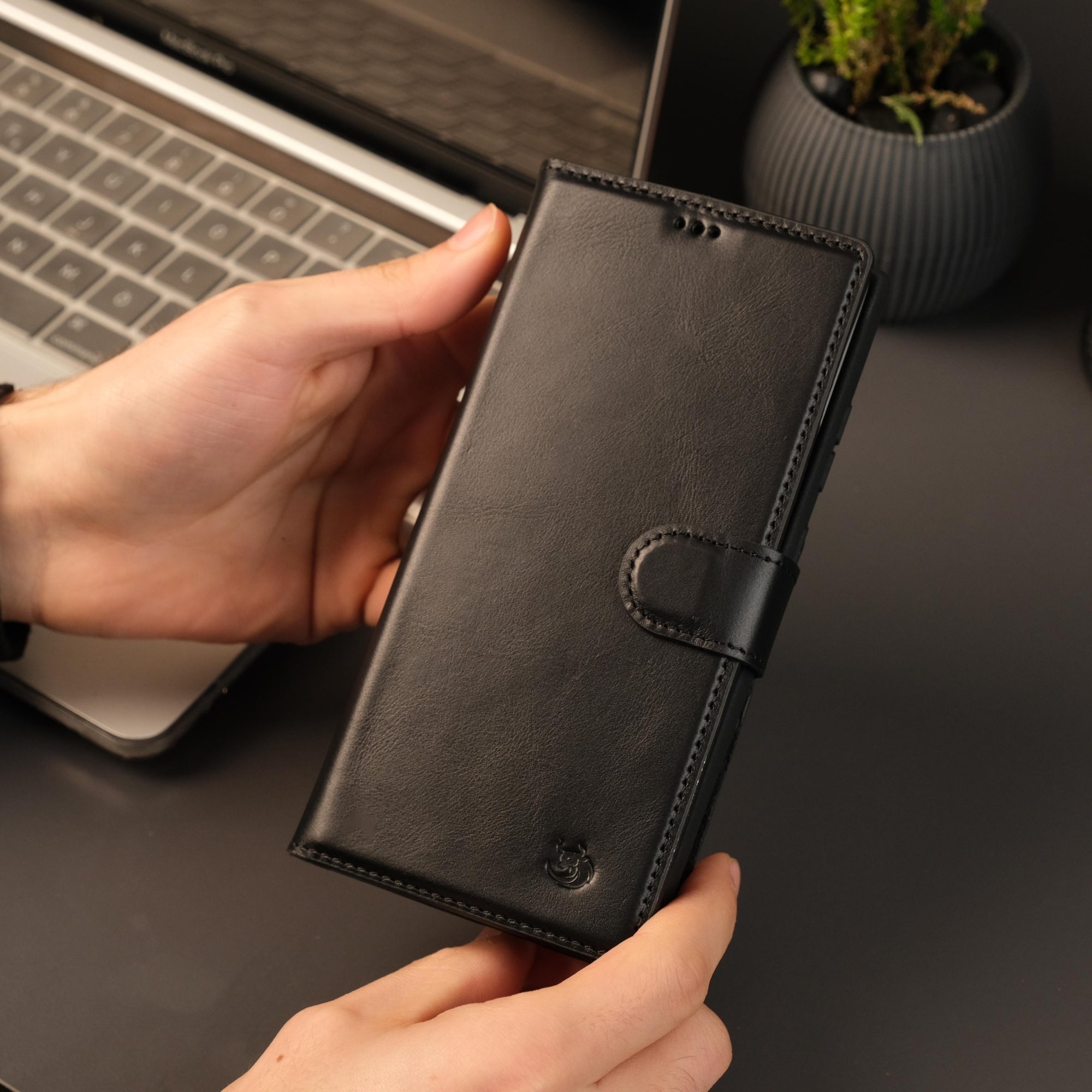 Leather Samsung Galaxy S25 Ultra Wallet Case | BuffaloTORONATA - 