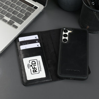 Leather Samsung Galaxy S25 Wallet Case | BuffaloTORONATA - 