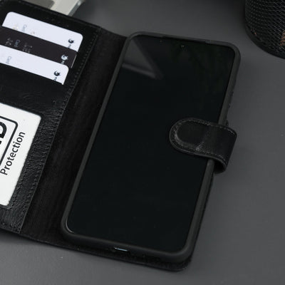 Leather Samsung Galaxy S25 Wallet Case | BuffaloTORONATA - 